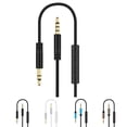 thumbnail image 1 of facefd Car Stereo System AUX Cable Computer Headphone Handsfree Phone wire control audio cable Call Wire Control 3.5mm Jack Audio Cord, 1 of 8