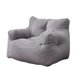 thumbnail image 5 of Sillón individual cómodo y decorativo para sofá, sillón, muebles de lectura Gris claro, 5 of 8