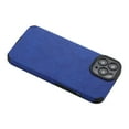 thumbnail image 2 of Dteck For iPhone 11 Pro Max (6.5 inch),Slim Soft Rubber Shockproof Synthetic Leather Case Cover,Blue, 2 of 5
