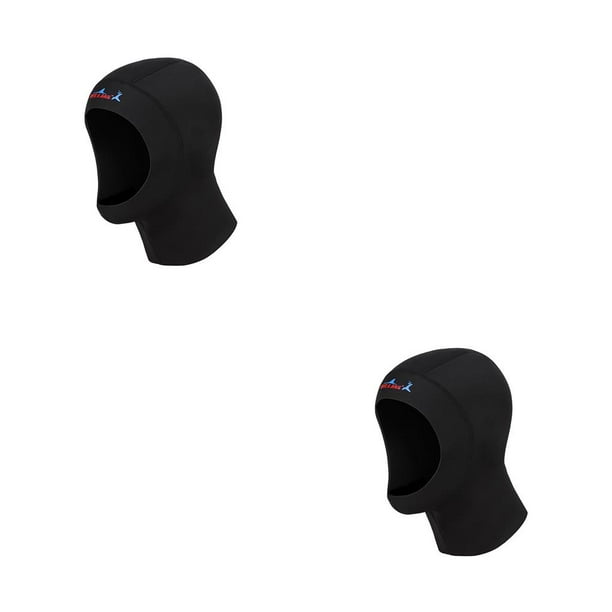 Soidarity DIVE SAIL 1MM Gorros de buceo CR Super Elástico Snorkeling Equipment Sudadera con capucha Cuello con hombro Gorro de natación Type1 NO1