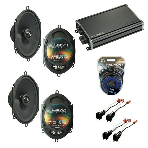 Fits Ford Explorer 2002-2005 Factory Speakers Upgrade Harmony (2) C68 & CXA360.4