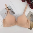 thumbnail image 2 of Sngxgn Full Coverage Push up Bra, Bras for Women(Khaki,L), 2 of 3
