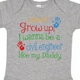 thumbnail image 4 of Inktastic Civil Engineer Like Daddy Boys or Girls Baby Bodysuit, 4 of 5