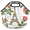 Multicolour 1, variant on Herdesigns Paris Theme Neoprene Lunch Bag, Eiffel Tower Insulated Lunch Box for Women Men Washable Lunch Tote Soft Lunch Container With Zipper for Work Picnic Travel