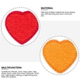 thumbnail image 2 of Heart Patch Stickers Simple Design Patches Decoration for Computers Useful Creative Embroidered Clothes, 2 of 6