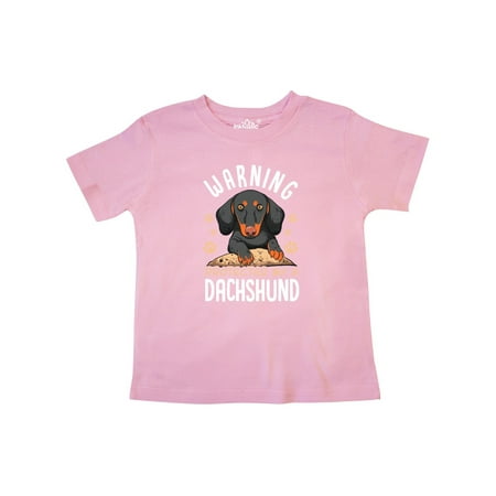 

Inktastic Protected by a Dachshund Dog Gift Toddler Boy or Toddler Girl T-Shirt