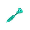 thumbnail image 1 of 1PCS Stylish Unisex Piercing Stainless Steel Whole Screw Shape Earring Punk Allergy Free Ear Stud, 1 of 8
