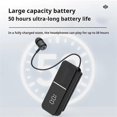 thumbnail image 5 of Lavalier Business Bluetooth 6.0 Headphones Talk/Music 50H Play Time, 5 of 5