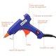 thumbnail image 5 of Pistola Mini Sojitas Azul 50 Barras Pegamento Caliente para Bricolaje, 5 of 6