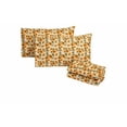 thumbnail image 4 of Sábanas Xtellar Matrimoniales Microfibra Estampado Color amarillo, 4 of 4