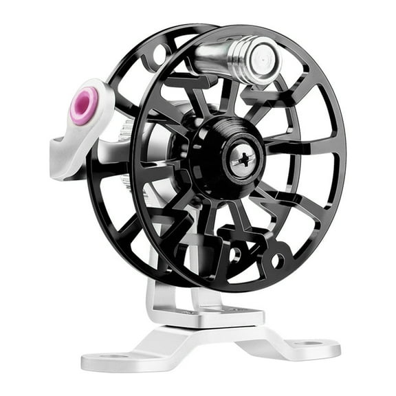 Handheld 53mm Mini Fly Wheel for Ice Fishing Tackle Fishing Reel Aluminum Alloy