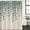 Light Beige Gray Blue Teal Green, variant on Polyester Fabric Teal Green Eucalyptus Leaves Shower Curtain, Spring Plants Country Beige Waterproof Bathtub Curtain Bathroom Decor Set with Hooks 36 x 72 Inches