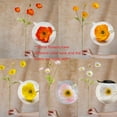 thumbnail image 7 of Silk Common Poppy Flower Stem 22" Tall, 7 of 7