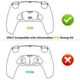 thumbnail image 4 of eXtremerate Rise Remap Kit Cosmic Red Replacement Redesigned K1 K2 Back Button Housing Shell for PS5 Controller BDM-010/020/030/040, 4 of 7