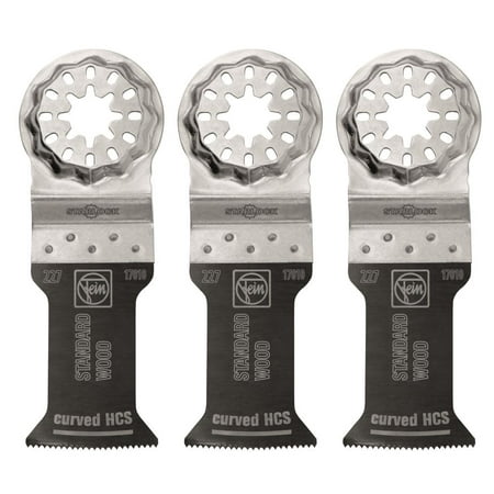 UPC: 4014586408507 | Fein 2-1/8 in. L Steel Starlock Curved E-Cut Saw Blade Drywall 3 pk