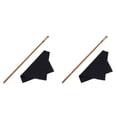 thumbnail image 1 of 2X Cleaning Rod with Cloth Flute Cleaning Kit Woodwind Musical Instruments Accessories, 1 of 6