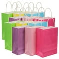 thumbnail image 4 of Hytrove Paper present Bags with Handles Purple 12Pcs 8.7X6.3X3.1In, 4 of 8