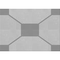 thumbnail image 1 of Ahgly Company Indoor Rectangle Patterned Gray Goose Gray Area Rugs, 6' x 9', 1 of 6