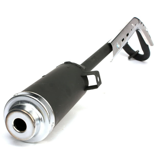 Chrome Exhaust Pipe Muffler Fits 4Stroke Dirt Bike With CRF50cc 70cc