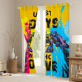 thumbnail image 3 of Feelyou Automobile Black Out Curtains, Racing Car Sports Curtains Pack of 2 (42x63 Each), 3 of 6