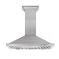 thumbnail image 3 of ZLINE 36 in. Designer Series DuraSnow Stainless Steel Wall Mount Range Hood (8KBS-36), 3 of 5