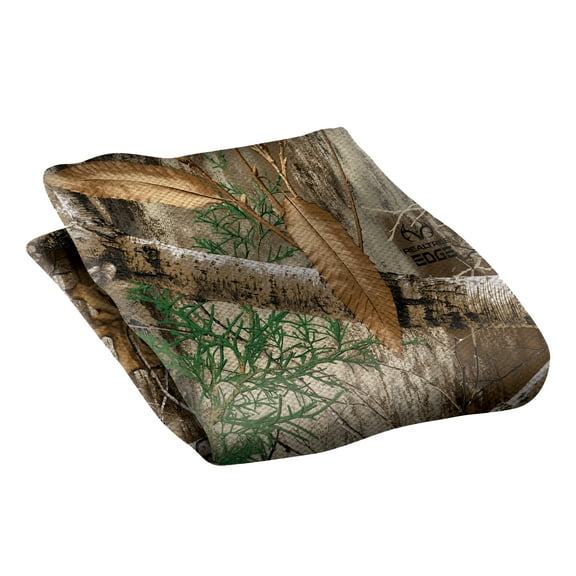 Vanish Camo Burlap Ground Blind Material, 12' L x 54"W, Unisex, One-Size, Realtree Edge Camo