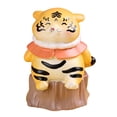thumbnail image 1 of GROWTH TANK Novelty Small Tiger Figurine Resin Crafts Model for Tabletop Home Office Collection C, 1 of 8