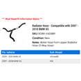 thumbnail image 2 of Radiator Hose - Compatible with 2007 - 2010 BMW X5 2008 2009, 2 of 2