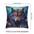 thumbnail image 4 of Ullo0ord Domineering Pack of 2 Decorative Pillowcases Super Soft Throw Pillow Covers Modern Farmhouse Rustic Cushion Cover for Sofa Couch Bed 24x24in, 4 of 7