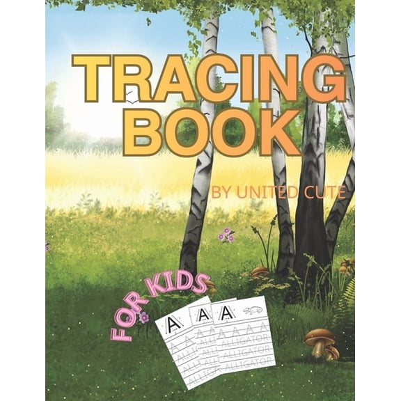 Tracing Book for Kids, (Paperback)
