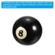 thumbnail image 3 of Uxcell 2-1/16" #8 Bola de Billar de Reemplazo, Tamaño Estándar de Bola de Billar para Sala de Billar, Negro 2Pcs, 3 of 5