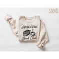 thumbnail image 1 of Anti Social Book Club Sweatshirt, Book Club Sweatshirt, Book LovSweatshirt Crewneck, Gift - White - L, 1 of 3