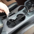 thumbnail image 4 of Car Carbon Fiber ABS Gear Water Cup Frame Cover Trim for Ford Ranger 2015-2021 Car Interior, 4 of 5