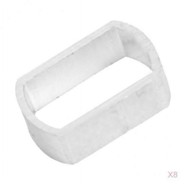 8 Piezas De Fuerte Carrete De Pesca Con De Espaciador De Aleación De Aluminio De 5x8 Mm A 4x7 Mm