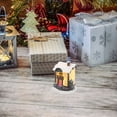 thumbnail image 4 of Mini casa iluminada en Navidad Casas de aldeas en miniatura Decoración de micro paisajismo, 4 of 4
