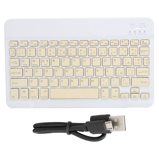 Clavier pour Ipad, Mini Clavier Sans Fil Bluetooth Portable Fournitures pour Ordinateur Durabilité Prolongée