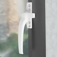 thumbnail image 4 of Aluminum Alloy Window Handle Security Lock Hardware Flat Open External Push Casement, 4 of 7