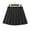 Black, variant on Girls Pleated Skirt Built in Shorts Leggings Children's Elastic Waist Tennis Athletic Flowy Skirts School Kids Teen Cotton Skorts Skirt