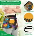 thumbnail image 4 of Yayeee Waist Apron with Pockets for Cooking Waterproof Half Server Aprons, Futuristic Circles, 4 of 7