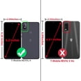 thumbnail image 2 of T-Mobile REVVL 4 Case, Clear Transparent Bumper Shockproof Hybrid Protective Cover (Black), 2 of 6