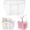 White, variant on Beach Bag Organizer Compatible with X Large Bogg Bag Accessories Inserts, Lightweight Mesh Insert Divider Pouch for Original XL Bogg Bags, Beach Tote Bags Insert for Organizing