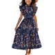 thumbnail image 1 of Vestido de Fiesta de Navidad de Niñas Impresión de Verano Vestido de Princesa Largo sin Mangas Irregular para las Vacaciones de los Niños, 1 of 9