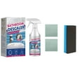 thumbnail image 2 of Limpiador de baño 60ml | Descalcificador de vidrio, removedor de manchas para azulejos y grifos | Fórmula espumosa potente para cal, espuma de jabón y suciedad | Limpieza de bañeras, lavabos y, 2 of 9