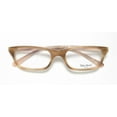 thumbnail image 2 of NEW VERA WANG LUXE TRISTINE WOMENS/LADIES RECTANGULAR FULL-RIM CAMEL ROSE FRAME DEMO LENSES 52-17-135 EYEGLASSES/EYEWEAR, 2 of 9