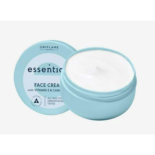 Oriflame ESSENTIALS Face Cream with Vitamin E & Canola Oil 75 ml - Oriflame ESSENTIALS Face Cream with Vitamin E & Canola Oil 75 ml -