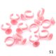 thumbnail image 1 of Venta al por mayor, 50/100 Uds., anillos de pegamento para extensión de pestañas desechables, soporte para pegamento para extensión de pestañas, contenedor de pegamento, pigmento para tatuaje Tan Jianjun unisex, 1 of 2