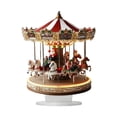 thumbnail image 2 of Carrusel navideño 2D con base, ideal para regalar. Decoración para el hogar. Letrero acrílico decorativo para cumpleaños, esposa, niñas, niños y, 2 of 8