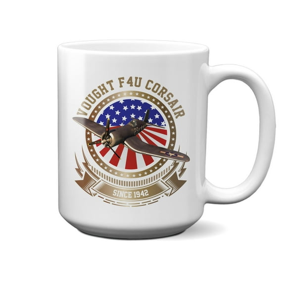 F4U Corsair Stars and Stripes 15oz Mug