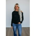 thumbnail image 2 of Zhoira Top - Black, 2 of 5