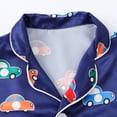 thumbnail image 5 of Youmylove Kids Pajamas Kids Toddler Boy Girls Clothes Casual Cartoon Prints Short Sleeves Top Waist Shorts Pajams Sleepwear Set Outfit, 5 of 6